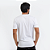 Camiseta Esportiva Dry Fit Masculina Poliéster Dry - Branco - Imagem 2