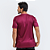 Camiseta Esportiva Dry Fit Masculina Poliéster Dry - Bordô - Imagem 2