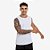 Camiseta Regata Esportiva Dry Fit Masculina - Branco - Imagem 2