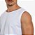Camiseta Regata Esportiva Dry Fit Masculina - Branco - Imagem 4