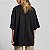 Camiseta Oversized Streetwear Unissex Bootleg Charlie Brown Jr - Preto - Imagem 3