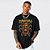 Camiseta Oversized Streetwear Masculino/Feminino Durantula - Preto - Imagem 1