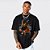 Camiseta Oversized Streetwear Masculino/Feminino James Harden - Preto - Imagem 1