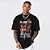 Camiseta Oversized Streetwear Masculino/Feminino Ja Morant - Preto - Imagem 1