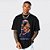Camiseta Oversized Streetwear Masculino/Feminino Kevin Durant Usa - Preto - Imagem 1