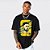 Camiseta Oversized Streetwear Masculino/Feminino K Thompson - Preto - Imagem 1