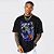 Camiseta Oversized Streetwear Masculino/Feminino Luka Doncic - Preto - Imagem 1