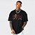 Camiseta Oversized Streetwear Masculino/Feminino Jayson The Cavaliers - Preto - Imagem 1
