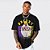 Camiseta Oversized Streetwear Masculina/Feminina Bootleg Chris Brown Breezy 3 - Preto - Imagem 1