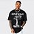 Camiseta Oversized Streetwear Masculina/Feminina Bootleg Eminem Godzilla - Preto - Imagem 1