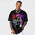 Camiseta Oversized Streetwear Masculina/Feminina Bootleg Lyl Wayne - Preto - Imagem 1