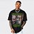 Camiseta Oversized Streetwear Masculina/Feminina Snoop Dogg GTA - Preto - Imagem 1
