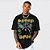 Camiseta Oversized Streetwear Masculina/Feminina Snoop Dogg Dogg - Preto - Imagem 1