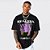 Camiseta Oversized Streetwear Masculina/Feminina Wiz Khalifa Taylor Gang - Preto - Imagem 1