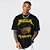 Camiseta Oversized Streetwear Masculina/Feminina Kanye West Yeezuz - Preto - Imagem 1