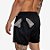 Bermuda Dryfit Com Short Térmico e Porta Toalha 2 Em 1 Liso - Preto - Imagem 1