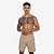 Short Bermuda de Linho Masculino com Cordão - Bege (Crú) - Imagem 3