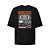 Camiseta Oversized Streetwear Masculina Estampa Costas Organic Marihuana - Imagem 1