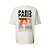 Camiseta Oversized Streetwear Masculina Estampa Costas Paris Urban - Imagem 1