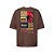 Camiseta Oversized Streetwear Masculina Estampa Costas Peaceful Flower - Imagem 5