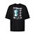 Camiseta Oversized Streetwear Masculina Estampa Costas Acid David - Imagem 1