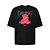 Camiseta Oversized Streetwear Masculina Estampa Costas Bear Brand False Hope - Imagem 3