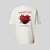 Camiseta Oversized Streetwear Masculina Estampa Costas Bleed Heart - Imagem 1
