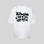 Camiseta Oversized Streetwear Masculina Estampa Costas Bloom Whit Grace - Imagem 1