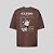 Camiseta Oversized Streetwear Masculina Estampa Costas Crime Scene - Imagem 3