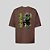 Camiseta Oversized Streetwear Masculina Estampa Costas Cute But Pshico - Imagem 3