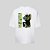 Camiseta Oversized Streetwear Masculina Estampa Costas Cute But Pshico - Imagem 5