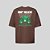 Camiseta Oversized Streetwear Masculina Estampa Costas Dont Believe Everything - Imagem 3