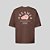 Camiseta Oversized Streetwear Masculina Estampa Costas Dreamer Flw - Imagem 5