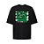 Camiseta Oversized Streetwear Masculina Estampa Costas Flower Apparel - Imagem 1