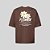 Camiseta Oversized Streetwear Masculina Estampa Costas Flower Sing - Imagem 5