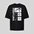 Camiseta Oversized Streetwear Masculina Estampa Costas Frature - Imagem 5
