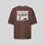Camiseta Oversized Streetwear Masculina Estampa Costas Freedom - Imagem 5