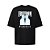 Camiseta Oversized Streetwear Masculina Estampa Costas Freedom People - Imagem 1