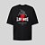 Camiseta Oversized Streetwear Masculina Estampa Costas Global Warming - Imagem 3