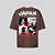 Camiseta Oversized Streetwear Masculina Estampa Costas Japan - Imagem 5