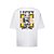 Camiseta Oversized Streetwear Masculina Estampa Costas Lucky Street Vibes - Imagem 3