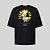 Camiseta Oversized Streetwear Masculina Estampa Costas Plumeria Flower - Imagem 7