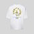 Camiseta Oversized Streetwear Masculina Estampa Costas Plumeria Flower - Imagem 5