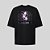 Camiseta Oversized Streetwear Masculina Estampa Costas Polygonal Crocus - Imagem 1