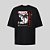 Camiseta Oversized Streetwear Masculina Estampa Costas Predator Jurassic World - Imagem 5
