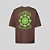 Camiseta Oversized Streetwear Masculina Estampa Costas Psichidelic Flowers - Imagem 5