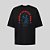 Camiseta Oversized Streetwear Masculina Estampa Costas Spread Positive Aura - Imagem 3