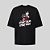 Camiseta Oversized Streetwear Masculina Estampa Costas Stay Calm Stay High - Imagem 3