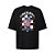 Camiseta Oversized Streetwear Masculina Estampa Costas Thermal Imager - Imagem 3