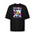 Camiseta Oversized Streetwear Masculina Estampa Costas Unreal - Imagem 1